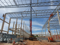 Obra do Empanados do Grupo Nutriza de Pires do Rio - GO