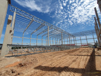 Obra do Empanados do Grupo Nutriza de Pires do Rio - GO