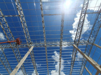 Obra do Empanados do Grupo Nutriza de Pires do Rio - GO