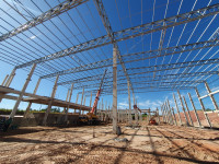 Obra do Empanados do Grupo Nutriza de Pires do Rio - GO